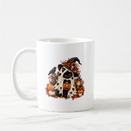 Taza De Café Cute Black Cat Pumpkin Halloween Mug