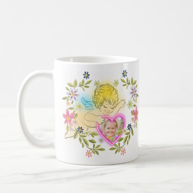 Taza De Café Cute Boho personalizado (Izquierda)