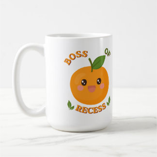 Taza De Café Cute Boss of Recess orange Coffee Mug