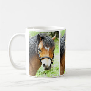 TAZA DE CAFÉ CUTE BROWN PONY