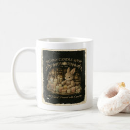 Taza De Café Cute Bunny Candle Shop 