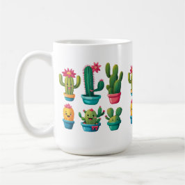 Taza De Café Cute Cactus