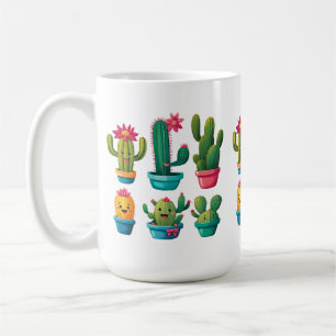 Taza De Café Cute Cactus