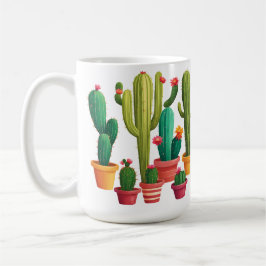 Taza De Café Cute Cactus