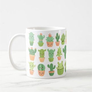 Taza De Café Cute Cactus Mug