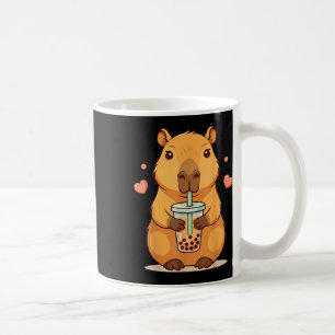 Taza De Café Cute Capybara Boba Tea Bubble Rodent Mujeres Adole