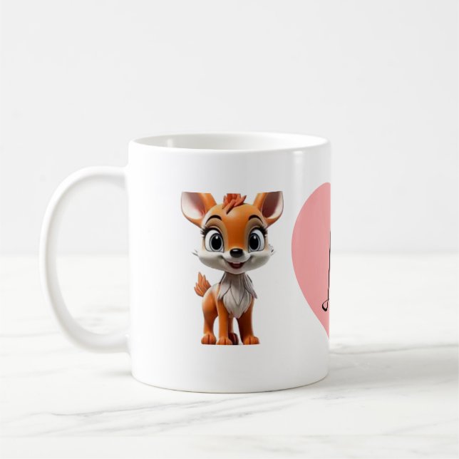 Taza De Café Cute Cartoon Dee (Izquierda)