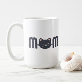 Taza De Café Cute Cat MOM