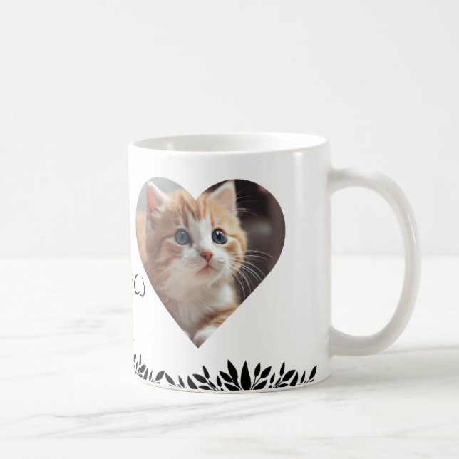 Taza De Café Cute cat  mug coffee (Derecha)