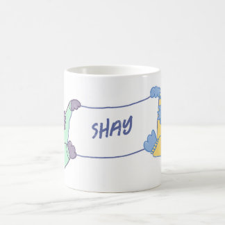 Taza De Café Cute Cats Nombre personalizado Café Mug