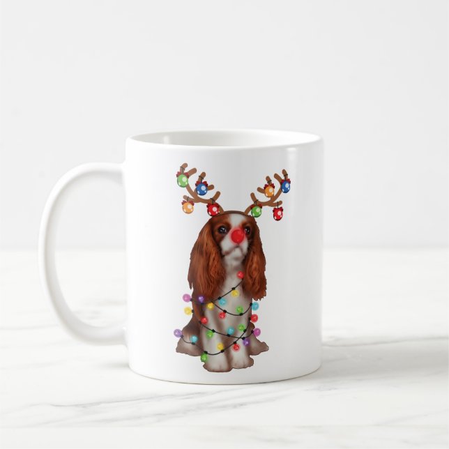 Taza De Café Cute Cavalier King Charles Spaniel Gracioso regalo (Izquierda)