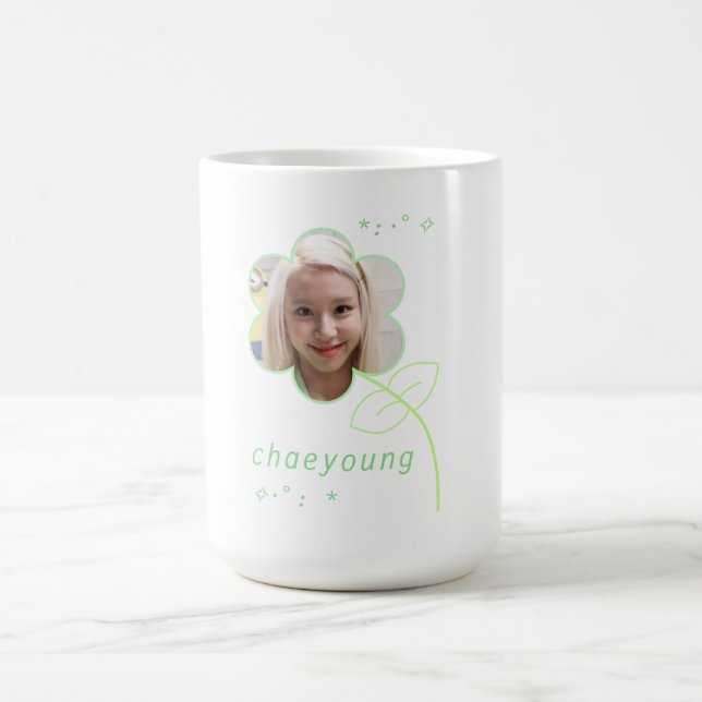 Taza De Café Cute Chaeyoung Kpop dos veces adolescente estética (Centro)