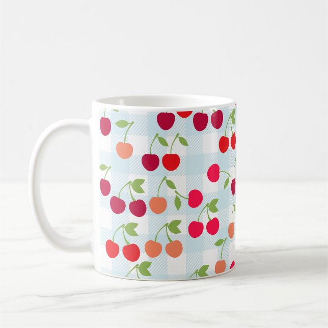 Taza De Café Cute Cherry Coffee Mug (Izquierda)