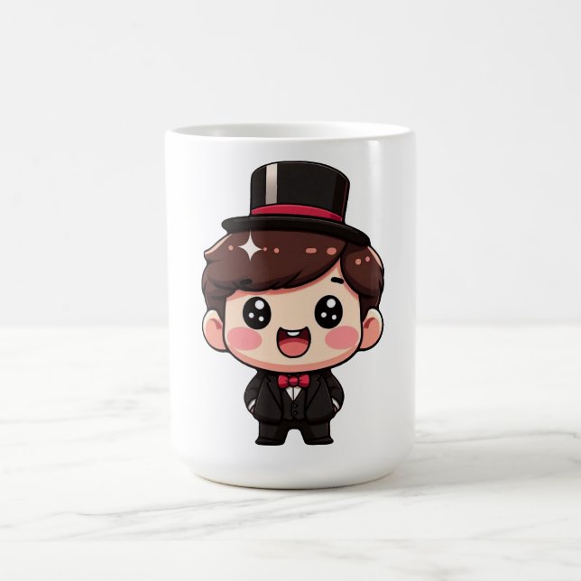 Taza De Café Cute Chibi Gentleman (Centro)