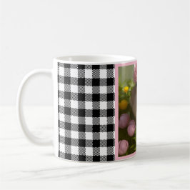 Taza De Café Cute chicks y flores primavera