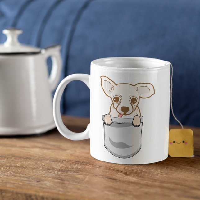 Taza De Café Cute Chihuahua para entrenador de perros amantes d (Subido por el creador)