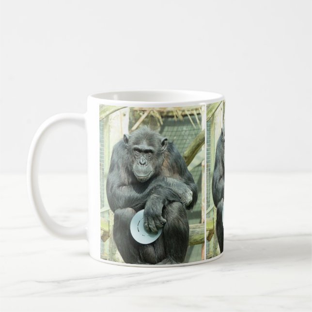 TAZA DE CAFÉ CUTE CHIMPANZEE (Izquierda)