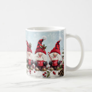 Taza De Café Cute Christmas Gnome Mug 