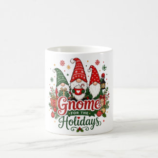 Taza De Café Cute Christmas Gnomes Holiday Design