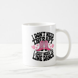 Taza De Café Cute Cowgirl Boots Country Line Danzando a las dam