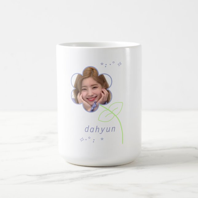 Taza De Café Cute Dahyun Kpop dos veces estética adolescente (Centro)