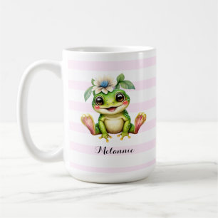 Taza De Café Cute de Personalizado de rana