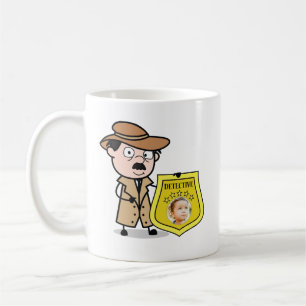 Taza De Café Cute Detective Kids Foto