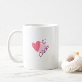 Taza De Café Cute Día de San Valentín Corazón Romántico - Valen