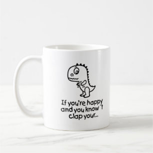 Taza De Café Cute Dinosaur Mug