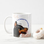 Taza De Café Cute Dog Mug Design<br><div class="desc">A cute and charming dog design printed on a mug, perfect for dog lovers and pet enthusiasts. This delightful artwork captures the playful and loyal spirit of dogs, making it a wonderful choice for daily coffee or tea moments. A perfect gift for anyone who loves dogs and enjoys unique and...</div>
