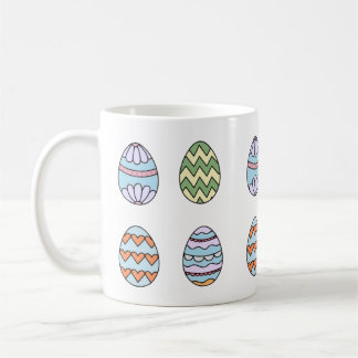 Taza De Café Cute Easter Eggs Mug style 2