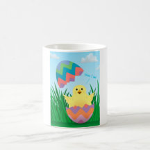 Cute Easter Egy Chick Hatch