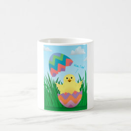 Taza De Café Cute Easter Egy Chick Hatch