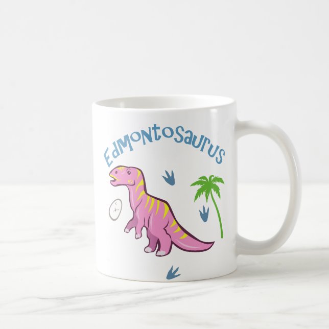 Taza De Café Cute Edmontosaurus (Derecha)