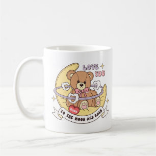 Taza De Café Cute El día de San Valentín Teddy Bear
