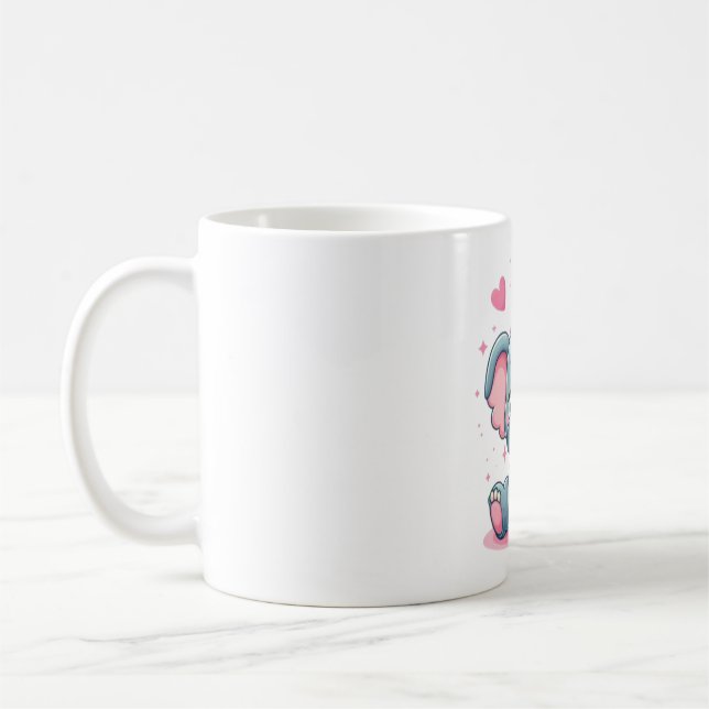 Taza De Café Cute Elephant Mug (Izquierda)