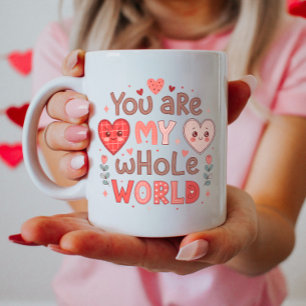 Taza De Café Cute, eres todo mi mundo