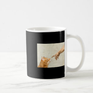 Taza De Café Cute estética divertida imagen gráfica de arte gat