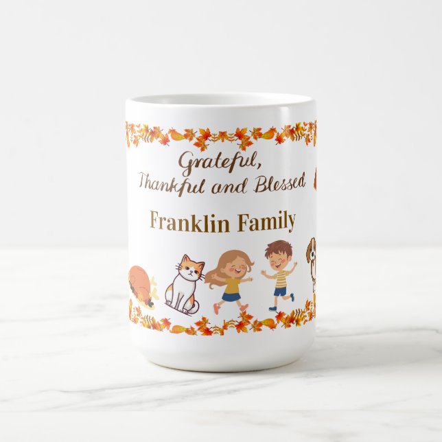 Taza De Café Cute Fall Mug (Centro)
