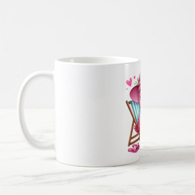Taza De Café Cute Flamingo Clipart (Izquierda)