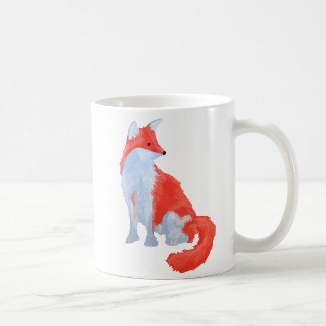 Taza De Café Cute Fox Mug (Derecha)