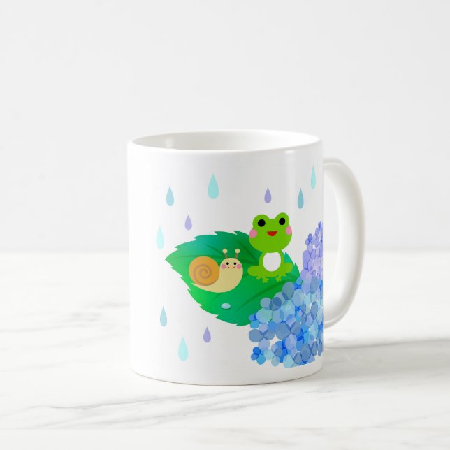 Taza De Café Cute Frog (Anverso derecho)