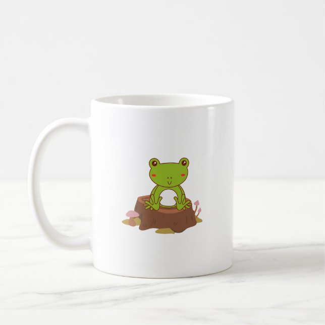 Taza De Café Cute Frog Coffee Cup (Izquierda)