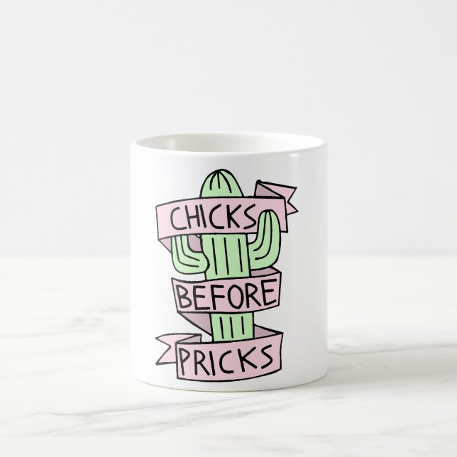 Taza De Café Cute Funny Cactus Mug (Centro)
