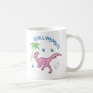 Taza De Café Cute Gallimimus