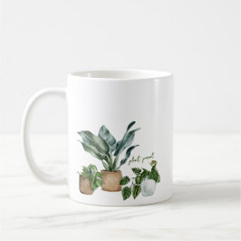 Taza De Café Cute Gardening Botanic Plant Parent