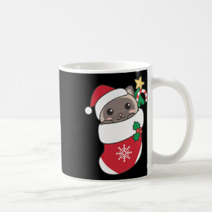 Taza De Café Cute Gatos Siameses En Acciones De Navidades Para 