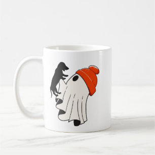 Taza De Café Cute Ghost Dachshund Lover