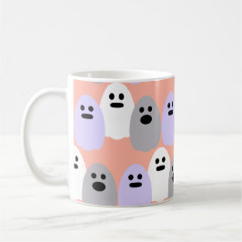 Taza De Café Cute Ghost Pastel
