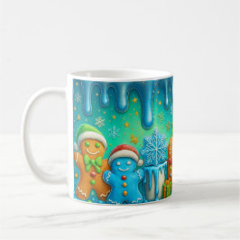 Taza De Café Cute Gingerbread Christmas Mug Wrap